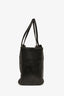 Gucci Black Grained Leather Small 'Swing' Tote