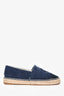 Pre-Loved Chanel™ Navy/Black Espadrilles Size 38