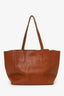 Chloé Brown Leather Milo Tote Bag