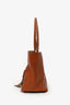 Chloé Brown Leather Milo Tote Bag