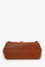 Chloé Brown Leather Milo Tote Bag