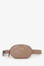 Gucci Nude Chevron Leather Marmont Belt Bag