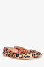Charlotte Olympia x Agent Provocateur Brown/Red Leopard Print Slipper + Eye Mask + Pouch Set of 3