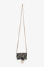 Christian Dior Oblique 'Saddle Bloom' Cardholder on Chain