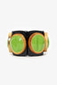 Manri Black/Green Acrylic/Wooden Bracelet
