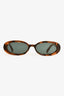 Le Specs Tortoise 'Outta Love' Slim Sunglasses