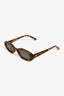 Le Specs Tortoise 'Outta Love' Slim Sunglasses