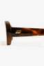 Le Specs Tortoise 'Outta Love' Slim Sunglasses