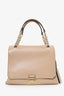 Miu Miu Beige Leather Chain Linked Leather Handle Bag