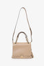 Miu Miu Beige Leather Chain Linked Leather Handle Bag
