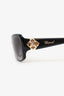 Chopard Black Frame SCH 131S 700 Square Sunglasses