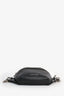 Alexander McQueen Black Leather Biker Chain Crossbody Bag