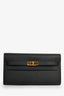 Hermès 2024 Black Epsom Leather Kelly Togo