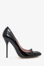 Gucci Black Patent Leather Bow Pumps Size 40