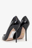 Gucci Black Patent Leather Bow Pumps Size 40
