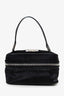 Fendi Black Pony Hair FF Logo Mini Vanity Bag