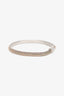 John Hardy Sterling Silver/ 18K White Gold Diamond-Set Iconic Bracelet