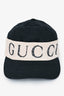 Gucci Black/ Cream Headband Logo Hat