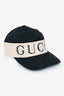 Gucci Black/ Cream Headband Logo Hat