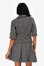 Pre-Loved Chanel™ 2010 Black/White Short Sleeves Tweed Jacket + Skirt Sets Size 38
