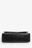 Pre-Loved Chanel™ 2010-11 Black Lambskin Jumbo Double Flap GHW