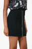 Moschino Cheap and Chic Black Chain Detail Mini Skirt Size 4 US
