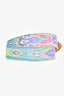 Etro Multicolour Paisley Leather Belt Size 32/80