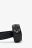 Gucci Black Leather Quilted 'GG' Marmont Belt Bag Size 75