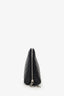 Saint Laurent Black Leather Quilted Cosmetic Pouch