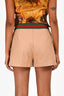 Gucci X Adidas Brown GG Web Shorts Size 38