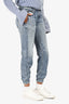 Rag & Bone Blue Cotton Drawstring Jogger Pant Size XXS
