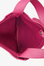 Hermès 2012 Pink Leather 'Milo Clou de Selle' Crossbody Bag