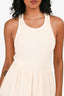 Xirena Peach Ribbed/Poplin Sleeveless Maxi Dress Size XS