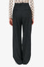 Reformation Black/White Pinstriped High Waisted Pants Size 2