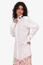 Dolce & Gabbana White Crown Embellished Button Up Shirt Size 39 Mens