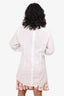 Dolce & Gabbana White Crown Embellished Button Up Shirt Size 39 Mens