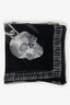 Alexander McQueen Black/White Printed Scarf