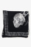 Alexander McQueen Black/White Printed Scarf