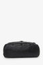 Saint Laurent So Black Monogram Chevron Quilt Matelassé Medium Loulou Puffer Bag