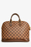 Louis Vuitton 2003 Ebene Damier MM Alma Top Handle Bag