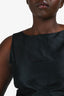 Burberry London Black Silk Sleeveless Top Size 10