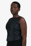 Burberry London Black Silk Sleeveless Top Size 10