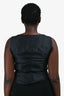 Burberry London Black Silk Sleeveless Top Size 10