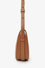 Polène Brown Leather Numero Dix Sandalwood Shoulder Bag