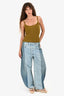 Citizens of Humanity Blue Denim 2 Tone Wide Ballon Legged Jeans Size 28