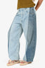 Citizens of Humanity Blue Denim 2 Tone Wide Ballon Legged Jeans Size 28