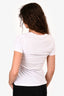 Jean Paul Gaultier White Wonder Women Short Sleeves T-Shirt Est. Size XS