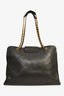 Pre-Loved Chanel™ 1991/94 Black Leather Quilted XL Supermodel Weekender Tote