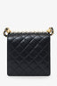 Pre-Loved Chanel™ 2019 Black Leather Quilted Chic Pearl Square Flap Bag