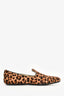 Jimmy Choo Leopard Print Pony Hair Loafer Size 7.5